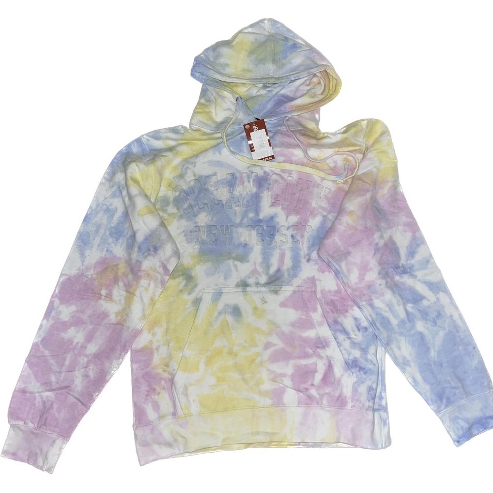 BRAND NEW WITH TAG Embossed Tie-Dye Hoodie